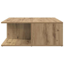 Sofabord med skuffe artisan eg 80 x 80 x 31 cm Konstrueret træ