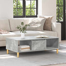 Sofabord Beton Grå 102 x 55 x 35 cm Konstrueret træ