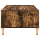 Sofabord Røget eg 102 x 55 x 35 cm Konstrueret træ