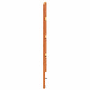 Hovedgærde Voks brun 200,5 x 3 x 80 cm Massiv fyrretræ