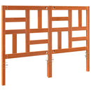 Senge Hovedgærde Voks brun 145,5 x 4 x 104 cm Massiv fyrretræ