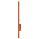 Senge Hovedgærde Voks brun 145,5 x 4 x 104 cm Massiv fyrretræ