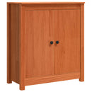 Sideboard Voks brun 70 x 35 x 80 cm Massiv fyrretræ