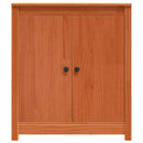 Sideboard Voks brun 70 x 35 x 80 cm Massiv fyrretræ