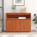 Sideboard Voks brun 104,5 x 34 x 80 cm Massiv fyrretræ