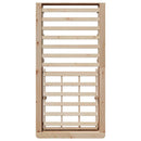 Sengestel Brun 100 x 200 cm Massiv fyrretræ