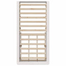 Sengestel Hvid 100 x 200 cm Massiv fyrretræ