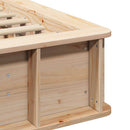 Sengestel Brun 90 x 200 cm Massiv fyrretræ