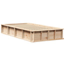 Sengestel Brun 80 x 200 cm Massiv fyrretræ