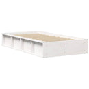 Sengestel Hvid 80 x 200 cm Massiv fyrretræ