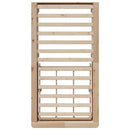 Sengestel Brun 90 x 190 cm Massiv fyrretræ