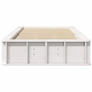 Sengestel Hvid 90 x 190 cm Massiv fyrretræ