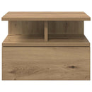 Flydende Natbord 2 pcs Artisan Egetræ 40 x 31 x 28 cm