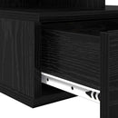 Flydende Natbord 2 pcs Sort eg 40 x 31 x 28 cm Konstrueret træ