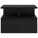 Flydende Natbord 2 pcs Sort eg 40 x 31 x 28 cm Konstrueret træ