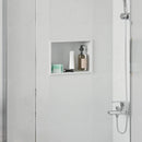 Bruse Niche Hvid 30 x 20 x 9,5 cm Rustfrit stål