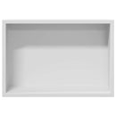 Bruse Niche Hvid 30 x 20 x 9,5 cm Rustfrit stål