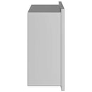 Bruse Niche Sølv 30 x 20 x 9,5 cm Rustfrit stål