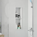 Bruse Niche Hvid 60 x 20 x 9,5 cm Rustfrit stål