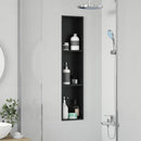 Bruse Niche Sort 90 x 20 x 9,5 cm Rustfrit stål