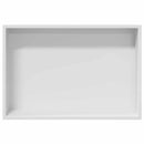 Bruse Niche Hvid 45 x 30 x 9,5 cm Rustfrit stål