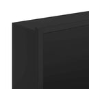 Bruse Niche Sort 75 x 30 x 9,5 cm Rustfrit stål