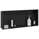 Bruse Niche Sort 75 x 30 x 9,5 cm Rustfrit stål