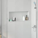 Bruse Niche Hvid 75 x 30 x 9,5 cm Rustfrit stål