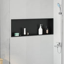 Bruse Niche Sort 90 x 30 x 9,5 cm Rustfrit stål
