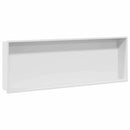 Bruse Niche Hvid 90 x 30 x 9,5 cm Rustfrit stål