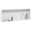 Bruse Niche Hvid 90 x 30 x 9,5 cm Rustfrit stål