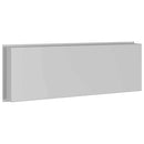 Bruse Niche Sølv 90 x 30 x 9,5 cm Rustfrit stål