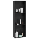 Bruse Niche Sort 92 x 32 x 10 cm Rustfrit stål