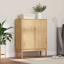 Sideboard FLORO Voks brun 70 x 30 x 70,5 cm Massivt fyrretræ