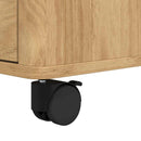 Køkkenvogn FLORO Voks brun 72,5 x 45 x 80 cm Massivt fyrretræ