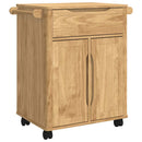 Køkkenvogn FLORO Voks brun 72,5 x 45 x 80 cm Massivt fyrretræ