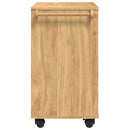 Køkkenvogn FLORO Voks brun 72,5 x 45 x 80 cm Massivt fyrretræ