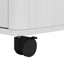 Køkkenvogn FLORO Hvid 72,5 x 45 x 80 cm Massivt fyrretræ