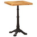 Bistrobord Brun 50 x 50 x 76 cm Massivt mangotræ