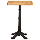Bistrobord Brun 50 x 50 x 76 cm Massivt mangotræ