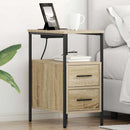 Natskab 2 pcs Sonoma eg 30 x 48 x 61 cm Konstrueret træ