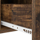 Natskab 2 pcs Røget eg 30 x 48 x 61 cm Konstrueret træ
