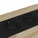 Natskab 2 pcs Sonoma eg 42 x 41 x 56 cm Konstrueret træ