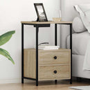 Natskab 2 pcs Sonoma eg 40 x 31 x 60 cm Konstrueret træ