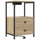 Natskab 2 pcs Sonoma eg 40 x 31 x 60 cm Konstrueret træ
