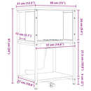 Natskab Sonoma eg 38 x 31 x 61 cm Konstrueret træ