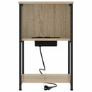 Natskab 2 pcs Sonoma eg 38 x 31 x 61 cm Konstrueret træ