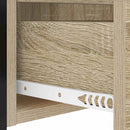 Natskab 2 pcs Sonoma eg 40 x 31 x 60 cm Konstrueret træ