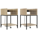 Natskab 2 pcs Sonoma eg 40 x 40 x 61 cm Konstrueret træ