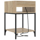 Natskab 2 pcs Sonoma eg 40 x 40 x 61 cm Konstrueret træ